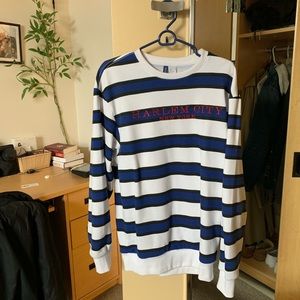 HM Harlem City Striped Crewneck